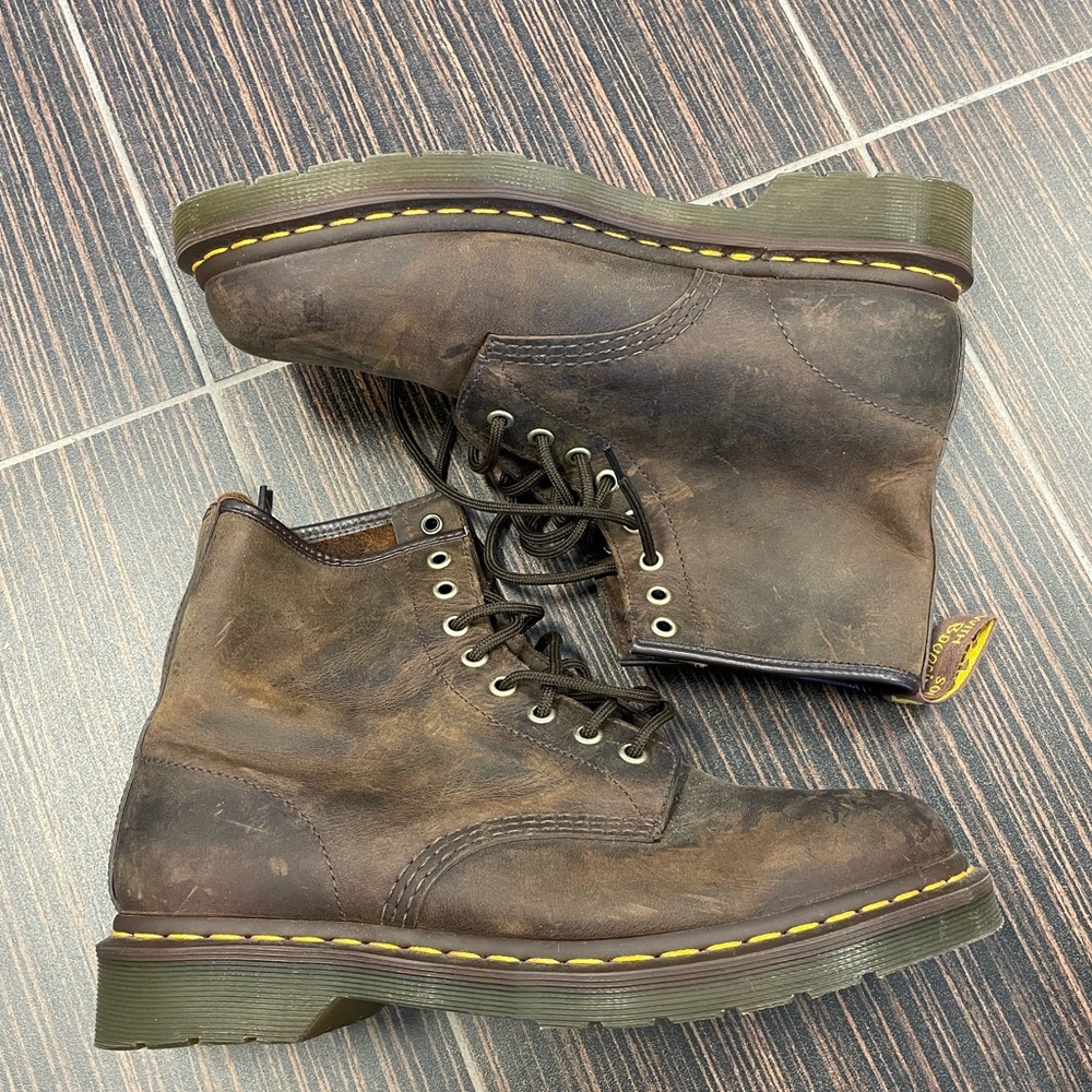 Dr. Marten Brown Lace Up Boots